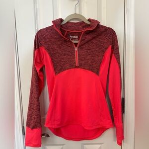 Reebok Women's Pink 1/4 Zip